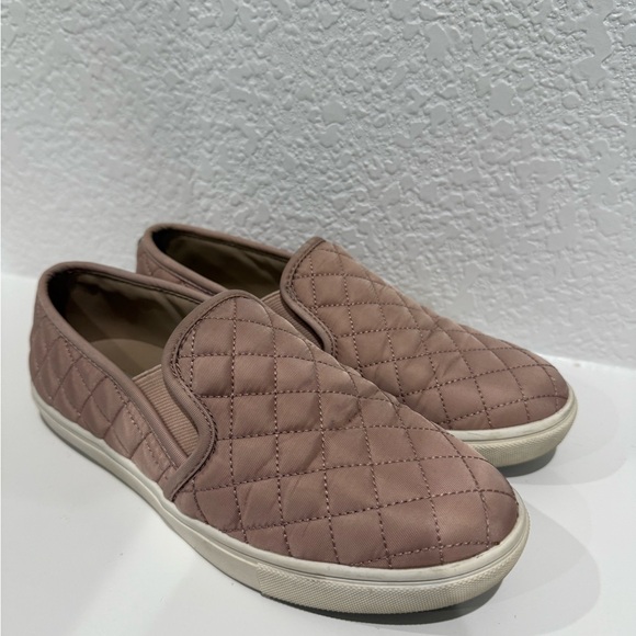 Steve Madden Women's Quilted Slip-On Sneakers - Blush - Picture 4 of 5